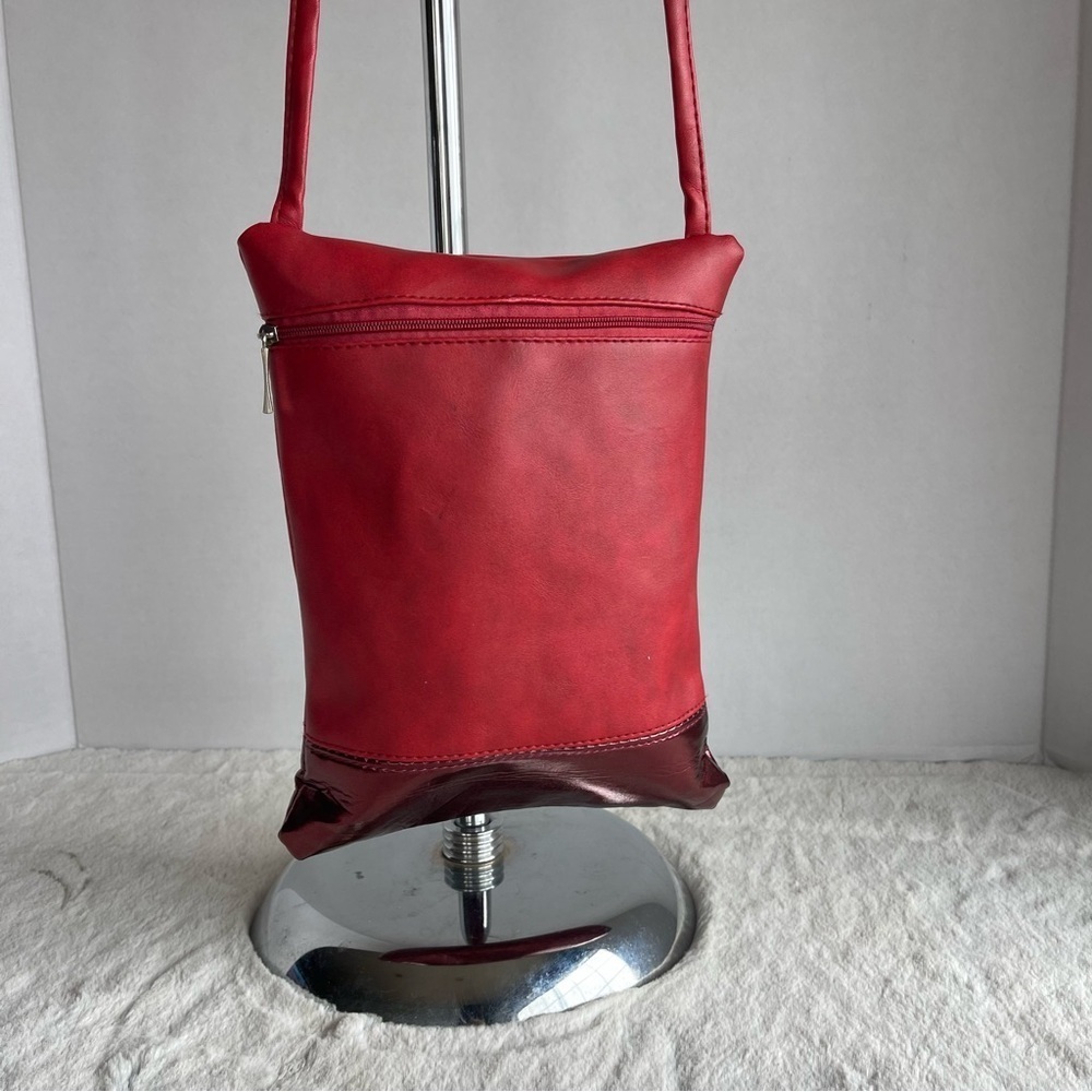 Sorbetto Accesori Elegant Red Crossbody Bag - Picture 3 of 12